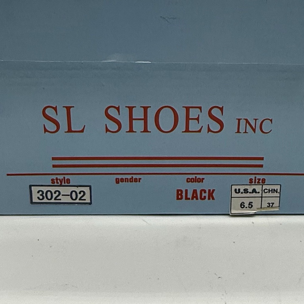 Slipless Shoes Sneakers‎ Women's 6.5 Black 302-02 By SL Shoes - Picture 10 of 10